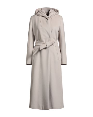 Woman Coat Beige Size 8 Virgin Wool