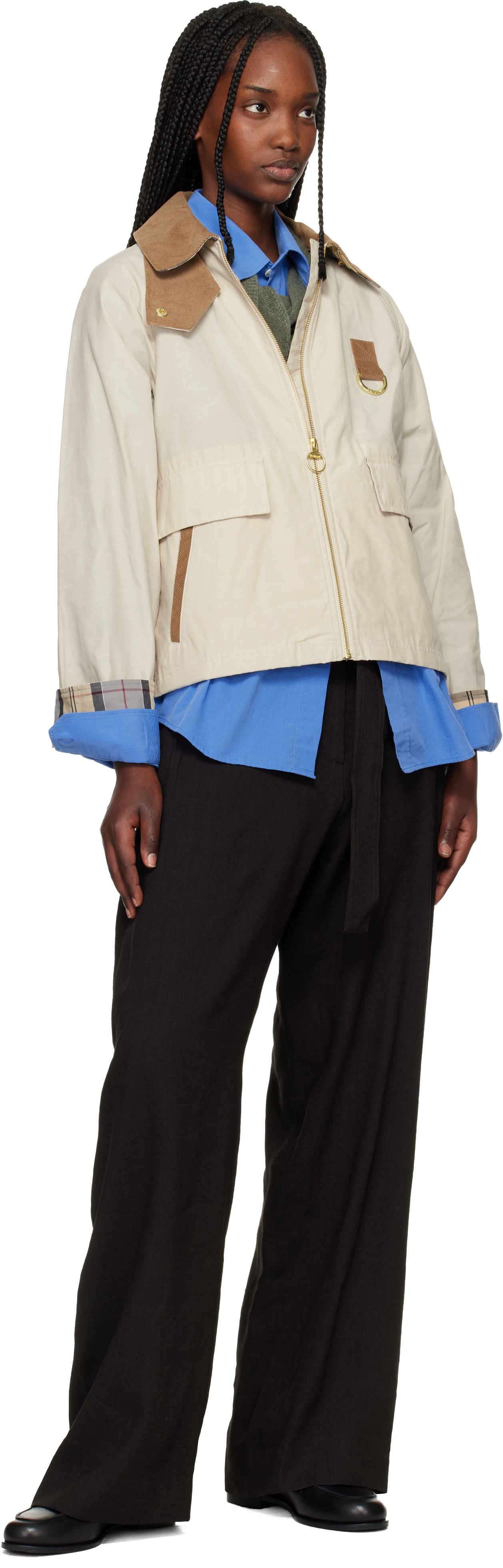 Beige Icons Spey Showerproof Jacket