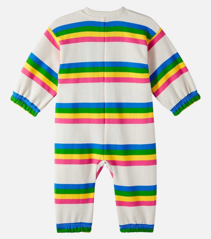 Baby Ritzratz striped cotton jersey jumpsuit