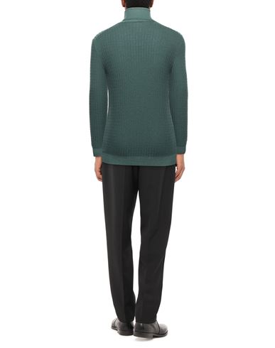 Man Turtleneck Dark green Size XXL Virgin Wool