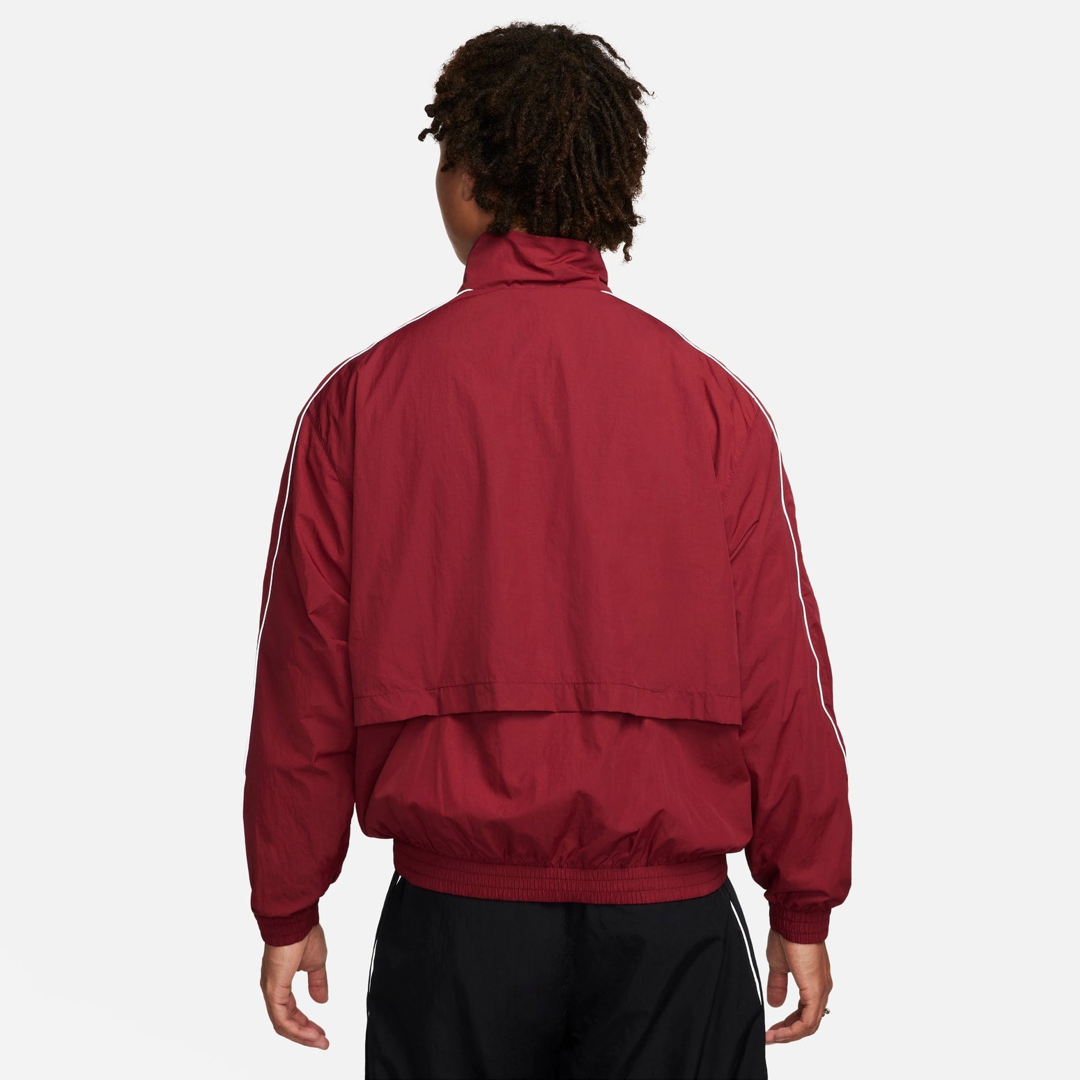 Sportswear Solo Swoosh Woven Track Jacket 'Red'