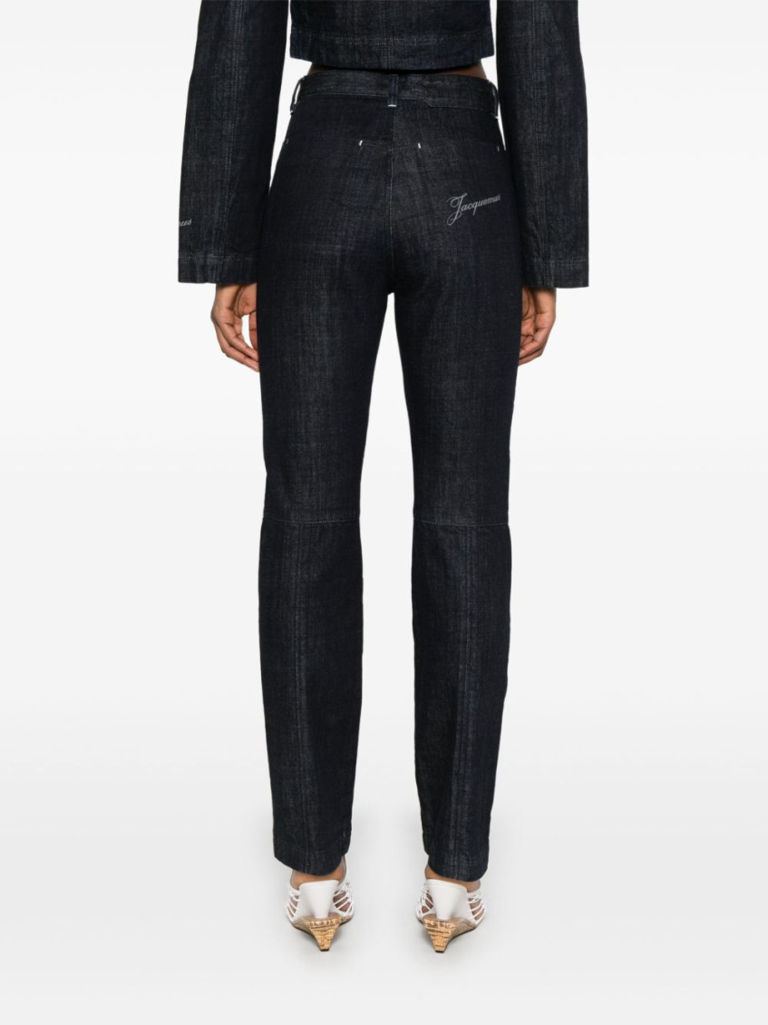 Dark Blue Le De-Nimes Norma jeans