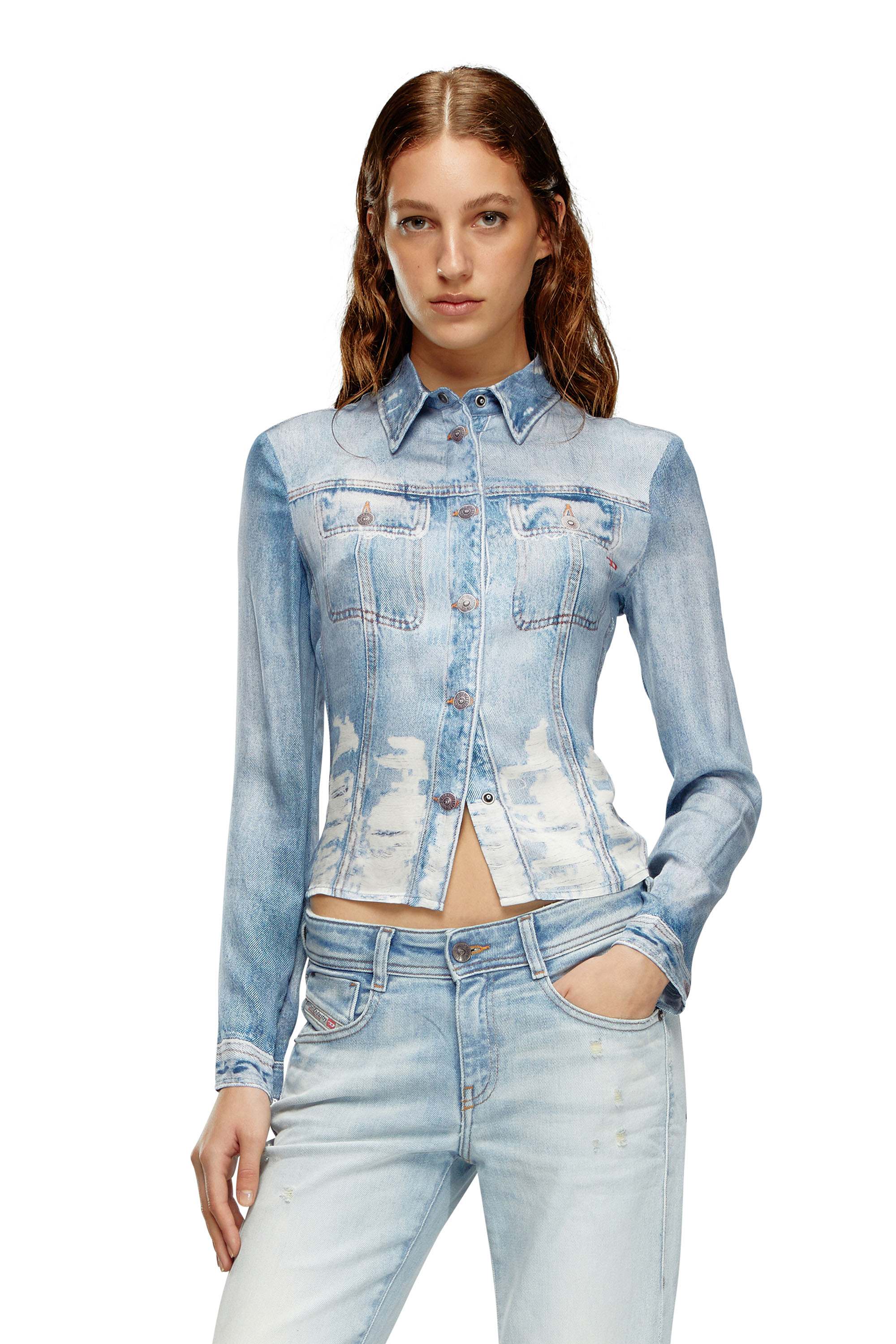 C-Lorelle denim jacket - Blue