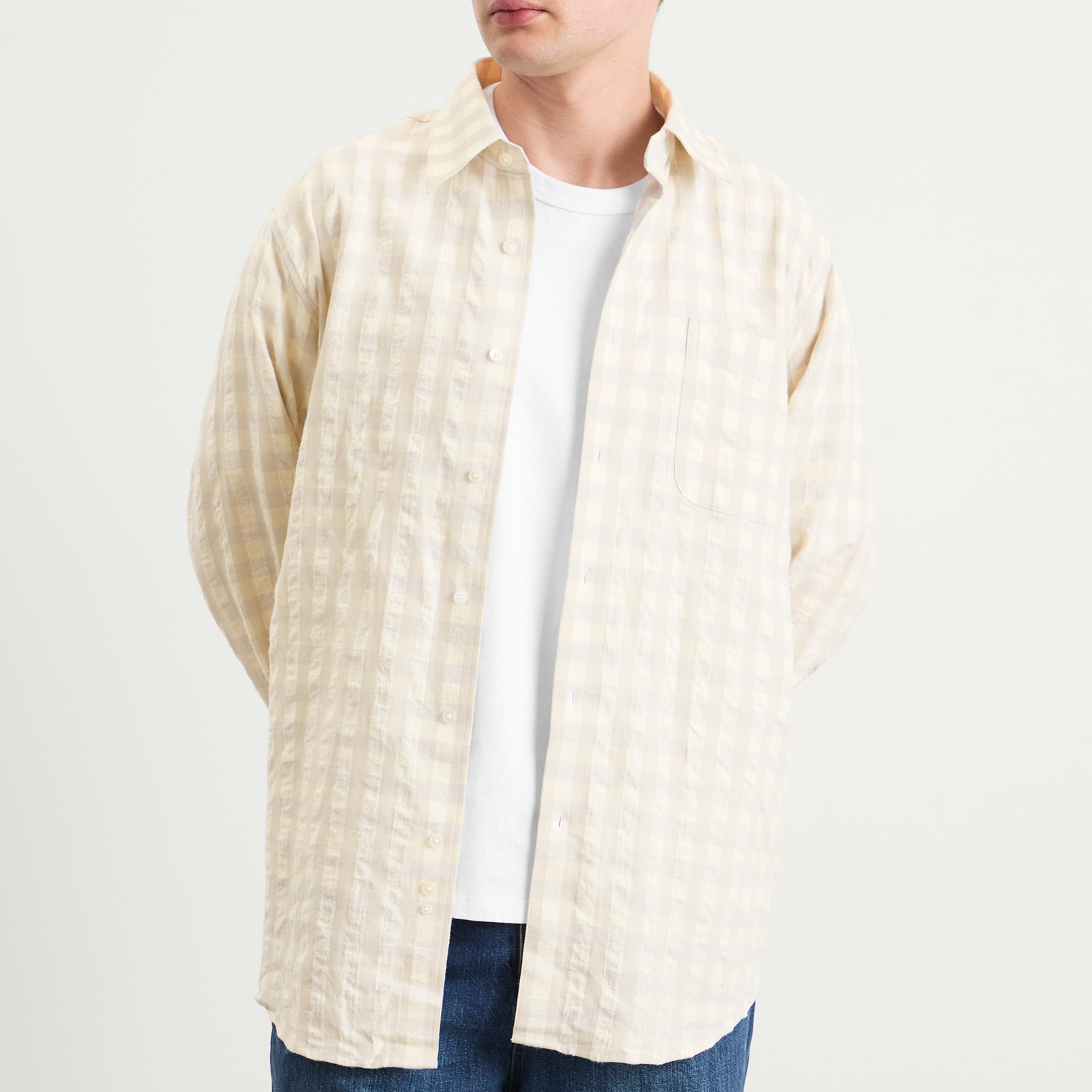 Men's Hugo Shirt Cream/Dove