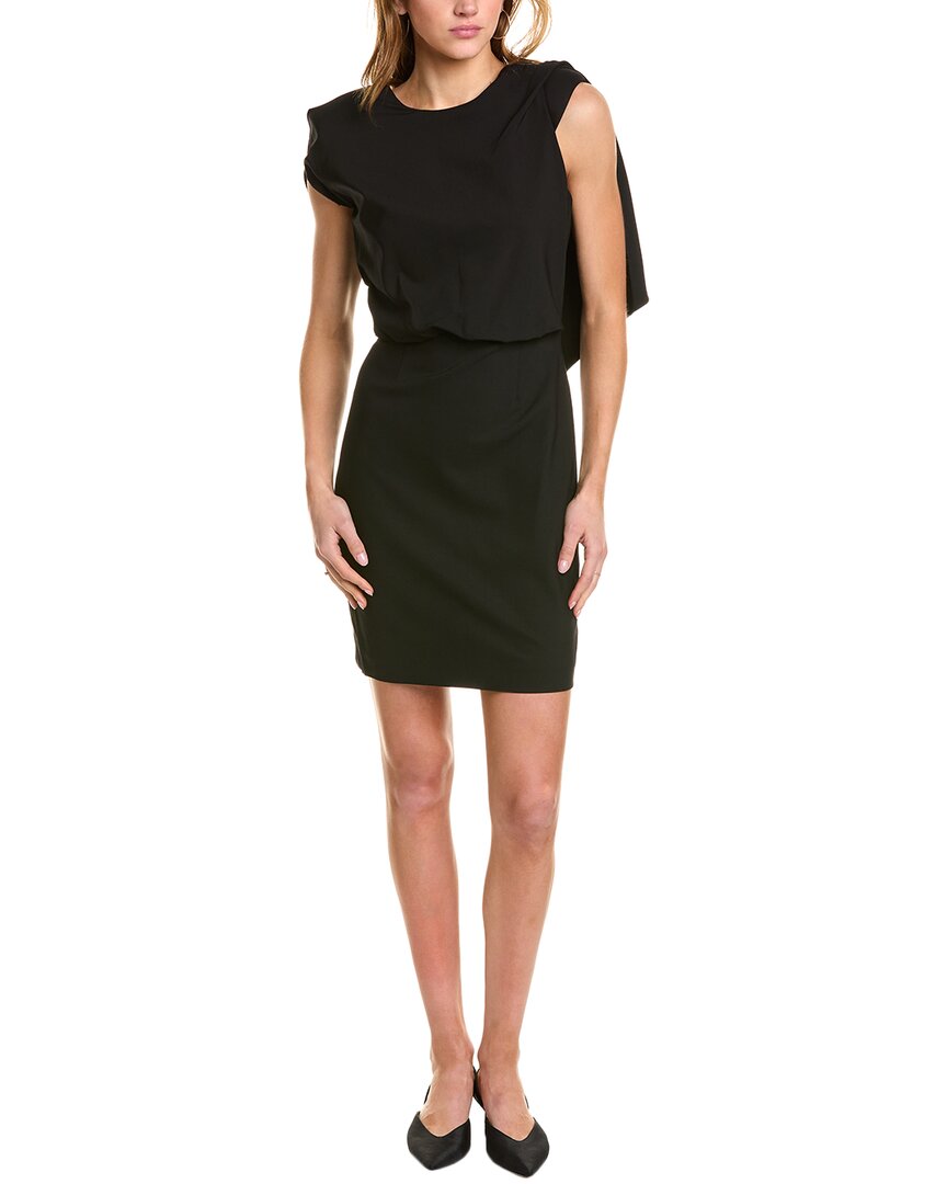 Gaia Backless Draped Mini Dress
