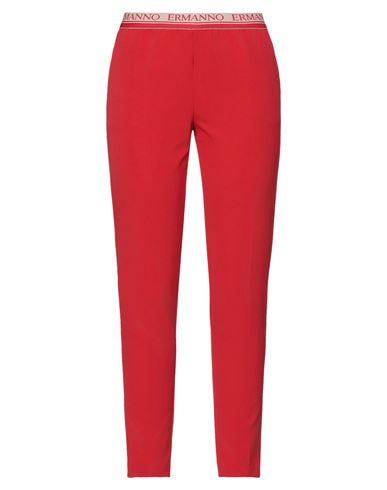 Woman Pants Red Size 4 Polyester, Elastane, Polyamide, Rubber