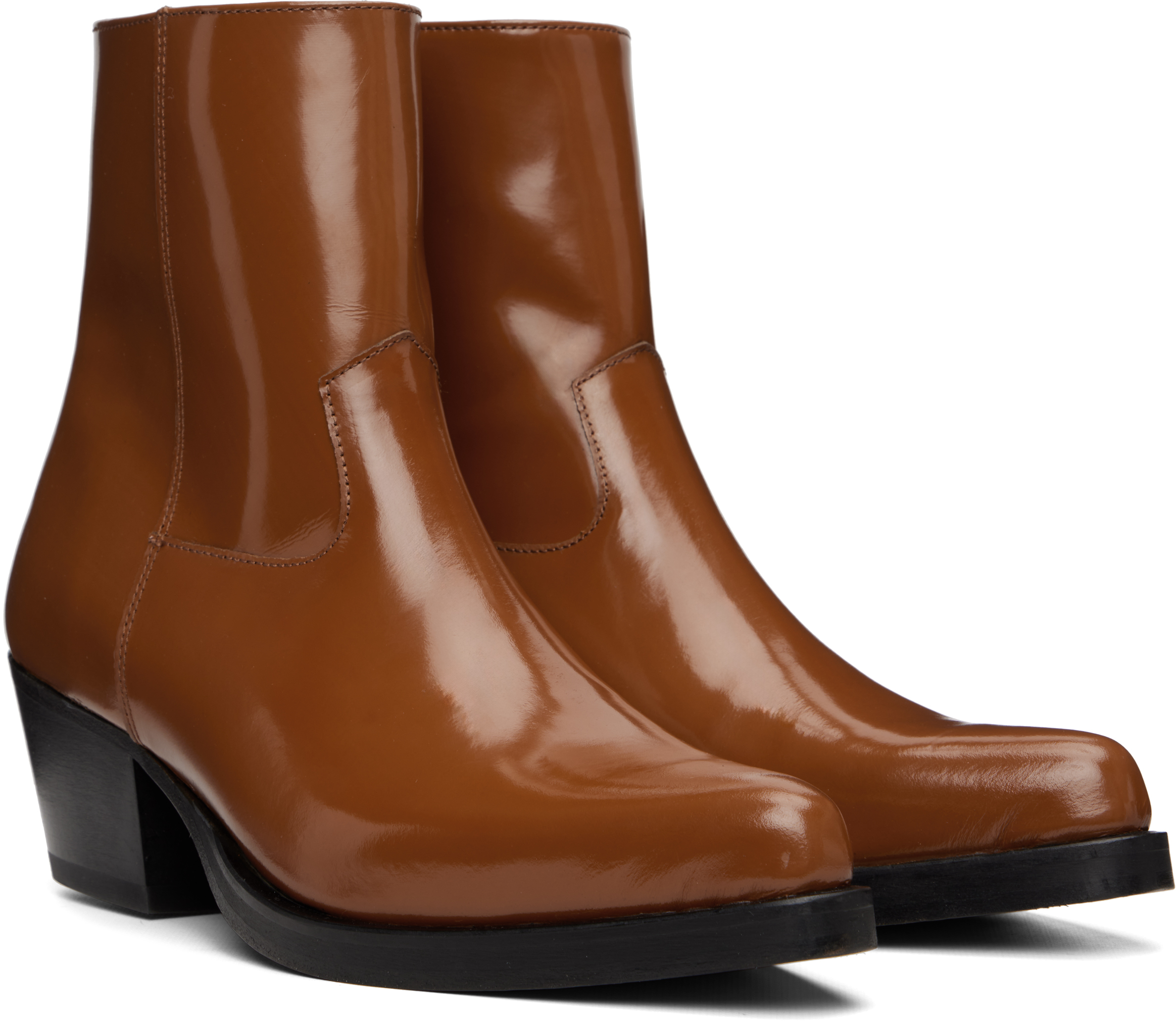 Tan Western Boots