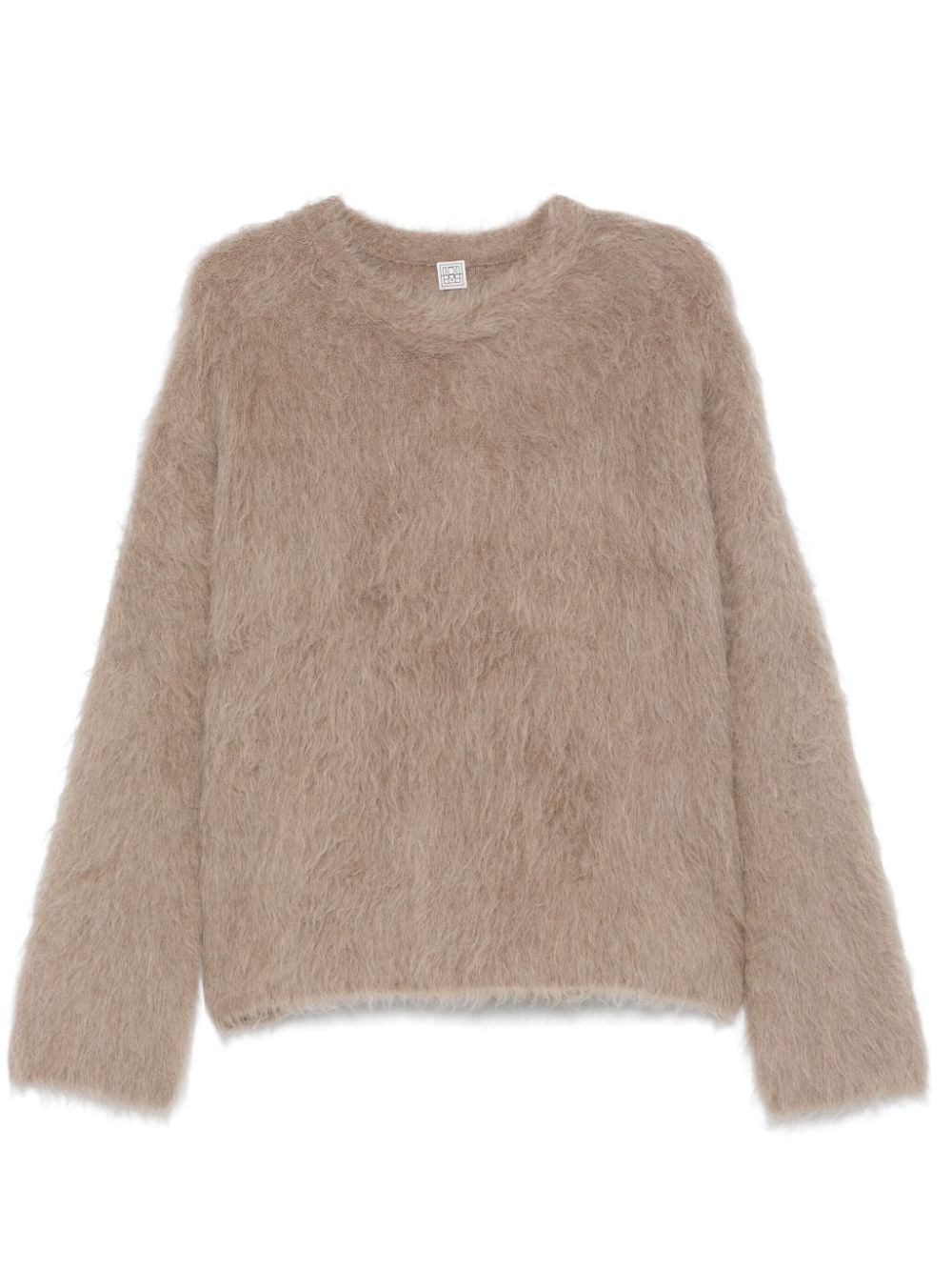 Brushed-finish sweater - Neutrals