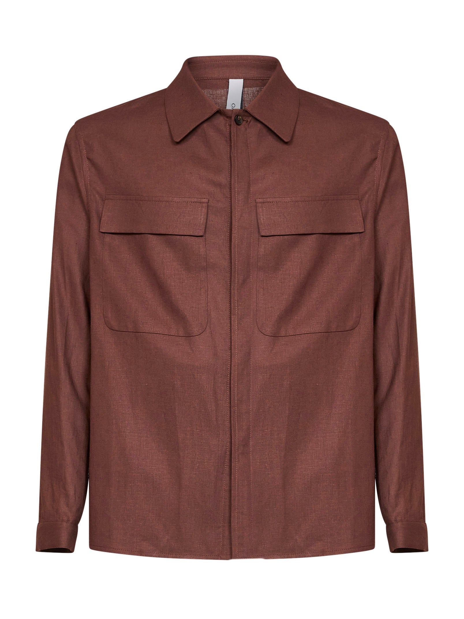 Specchiolla Overshirt — Brown