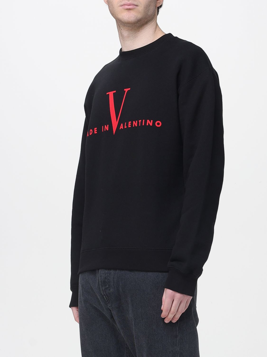 Sweatshirt Men color Black