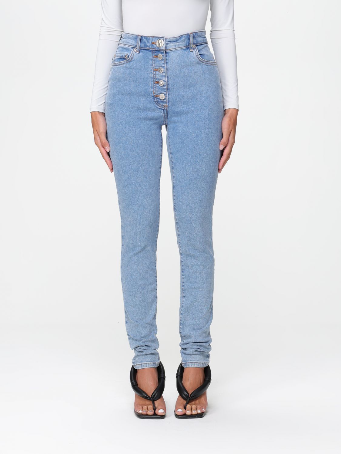 Pants Woman color Denim