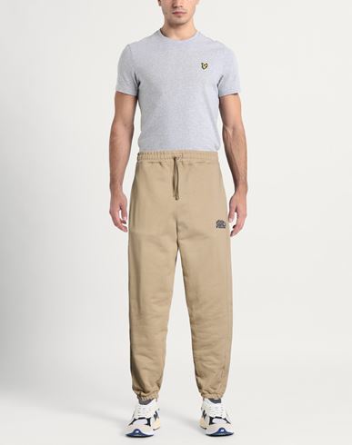 Man Pants Beige Size L Cotton