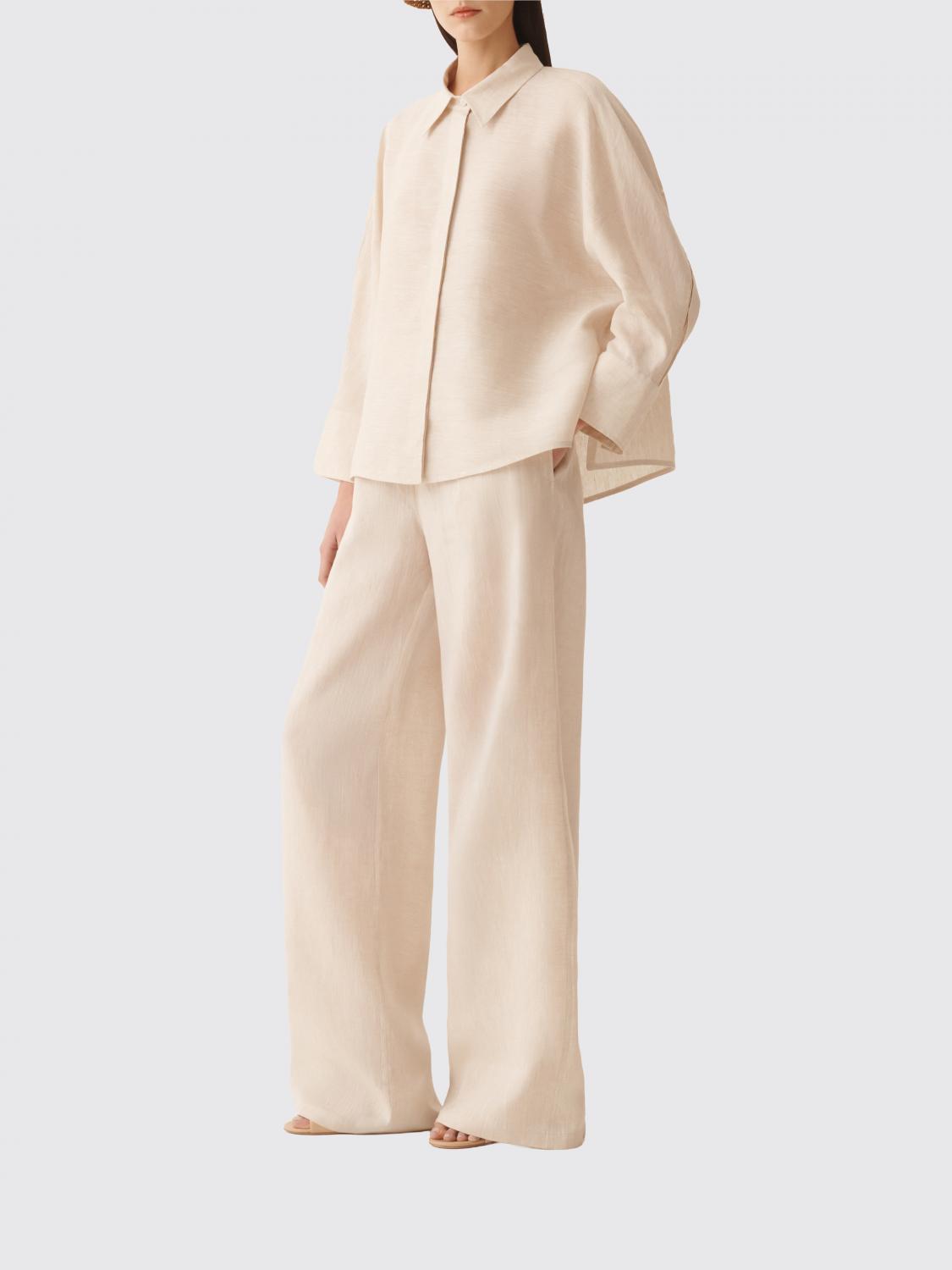 Pants Woman color Natural
