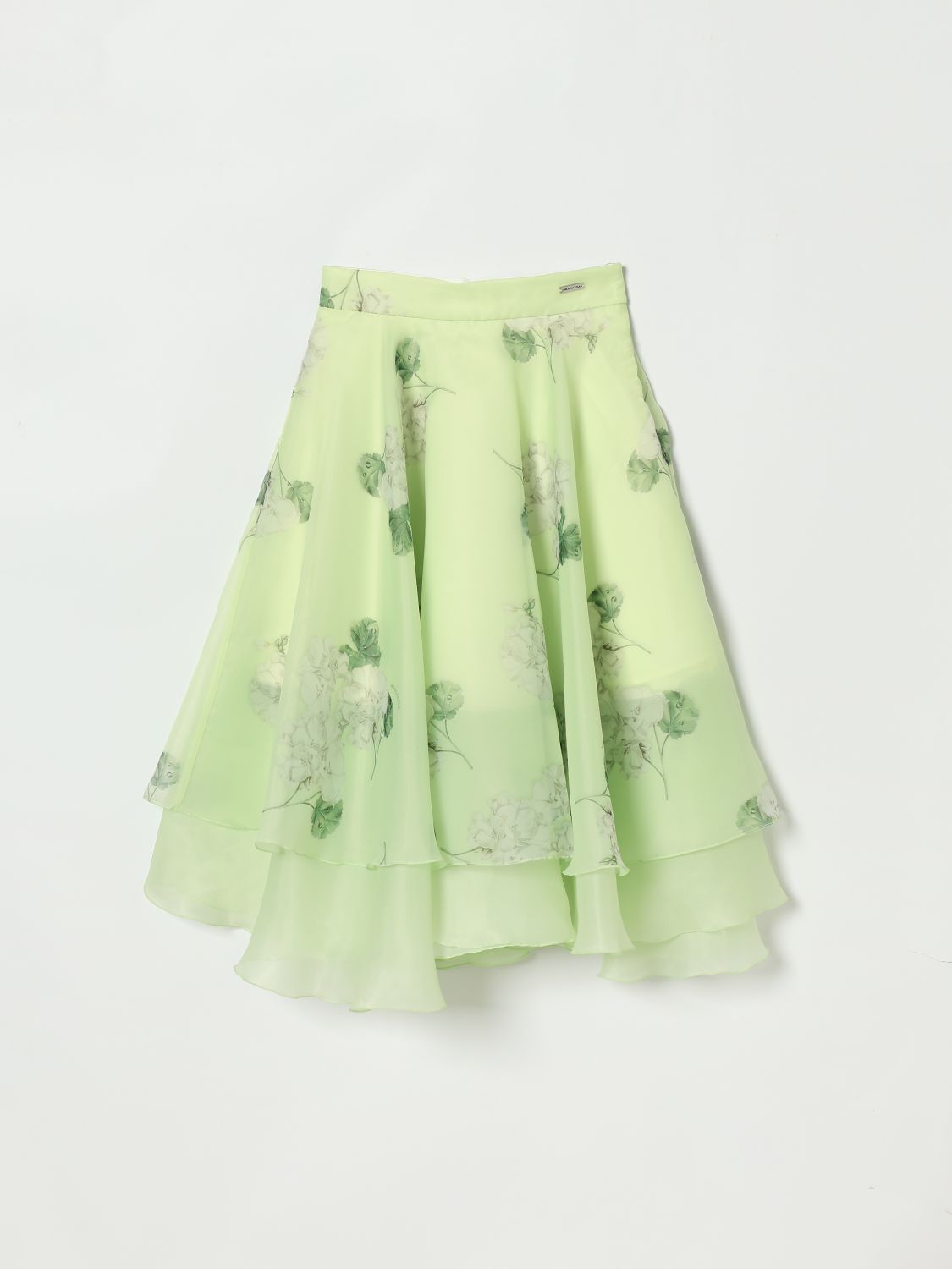 Skirt Kids color Green