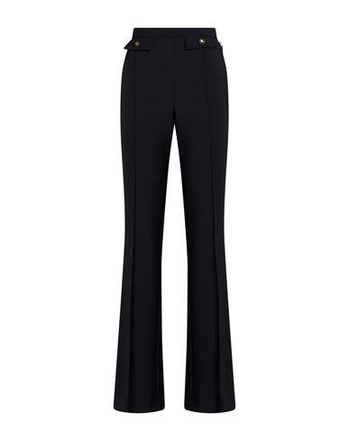Woman Pants Black Size 12 Polyester, Elastane