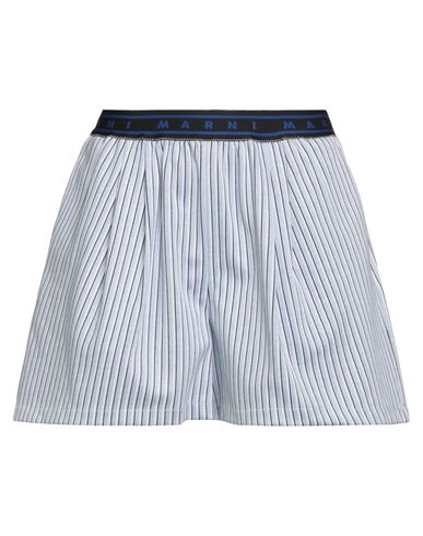 Woman Shorts & Bermuda Shorts Sky blue Size 6 Polyamide, Cotton, Viscose, Elastane
