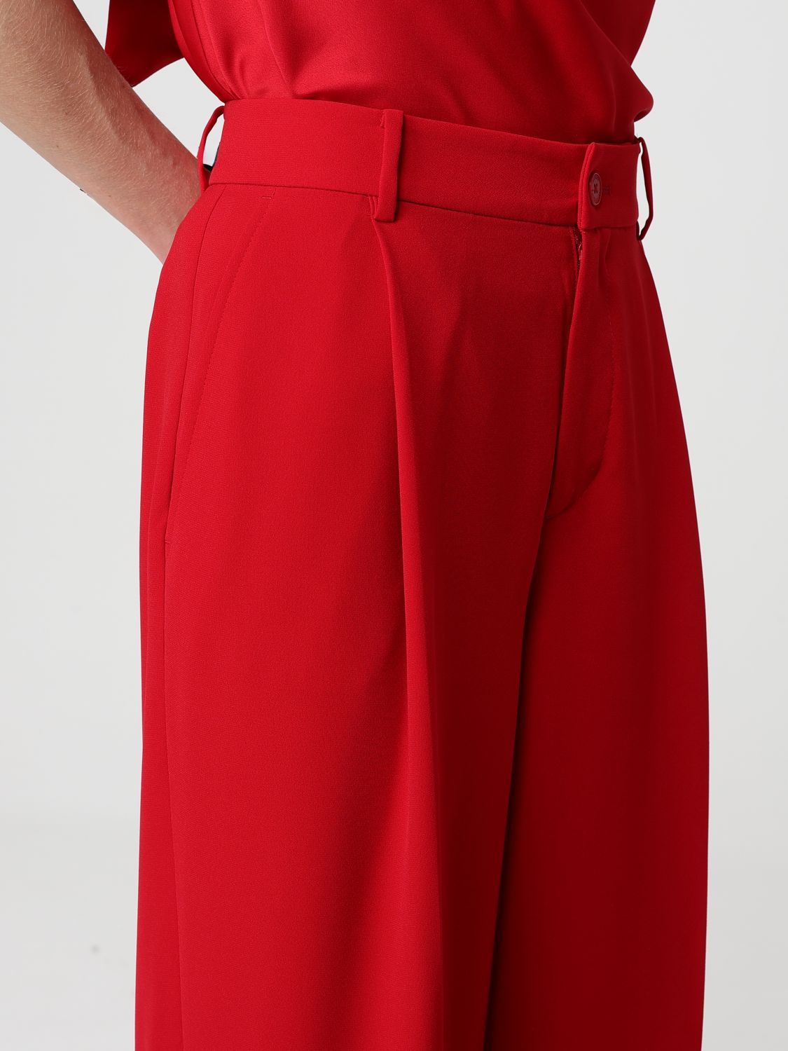 Pants Woman color Beige