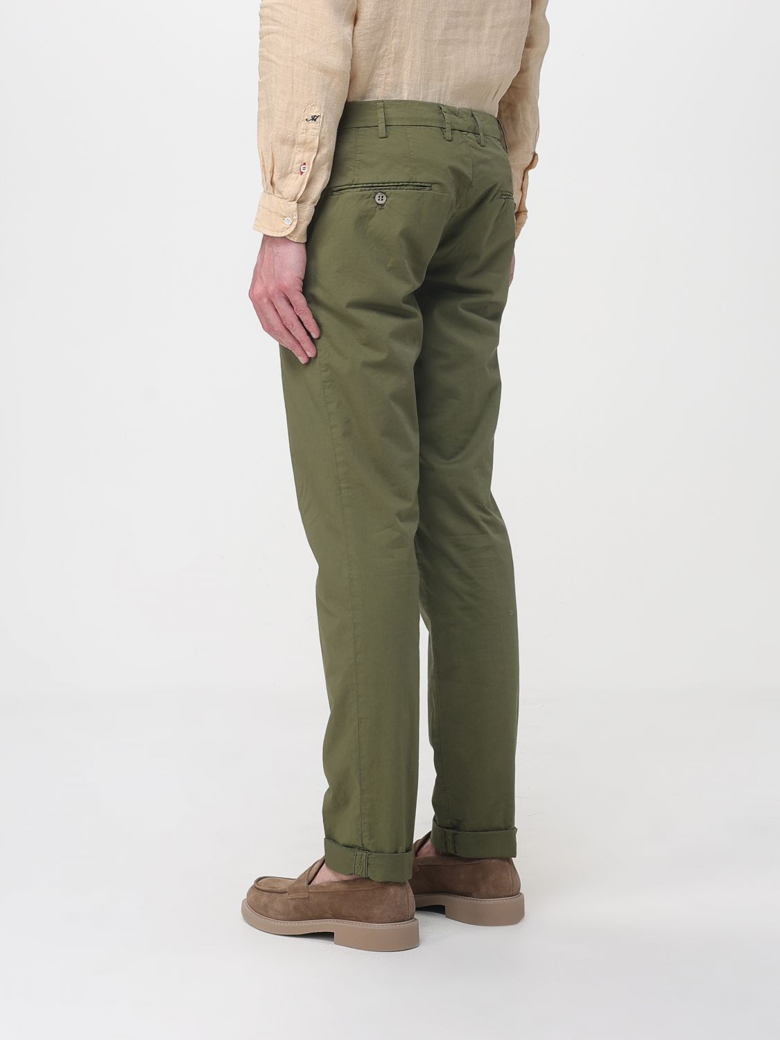 Pants Men color Forest Green