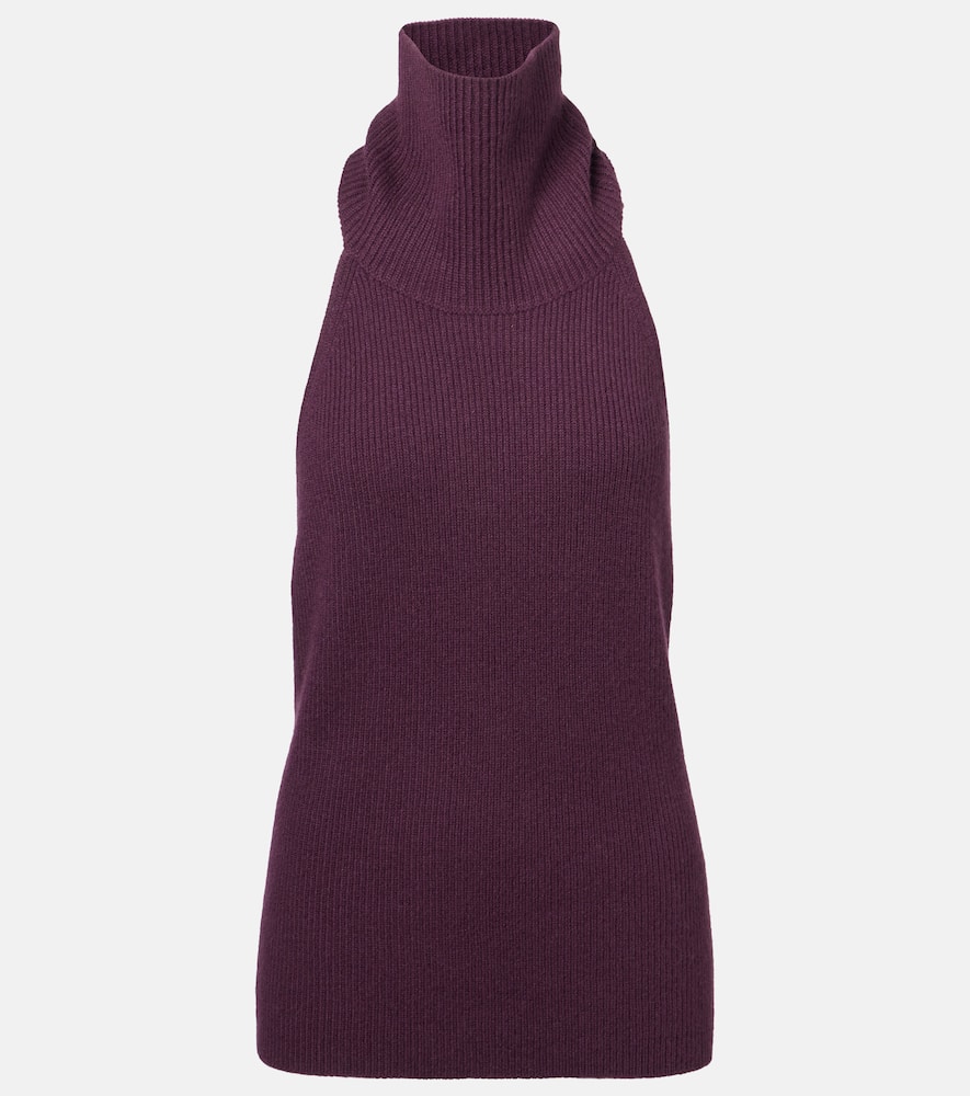Maddie open-back cashmere top