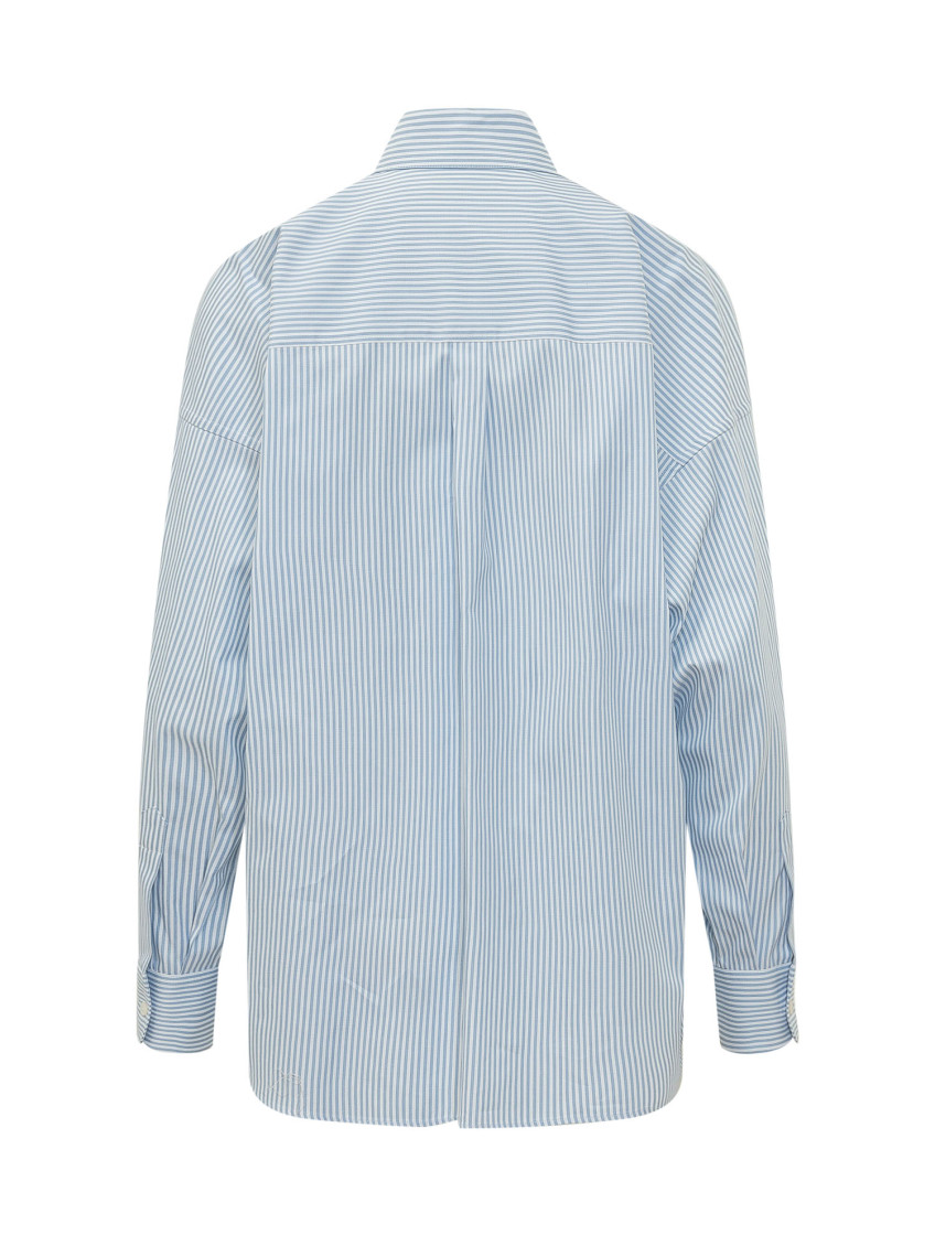 Striped Poplin Shirt