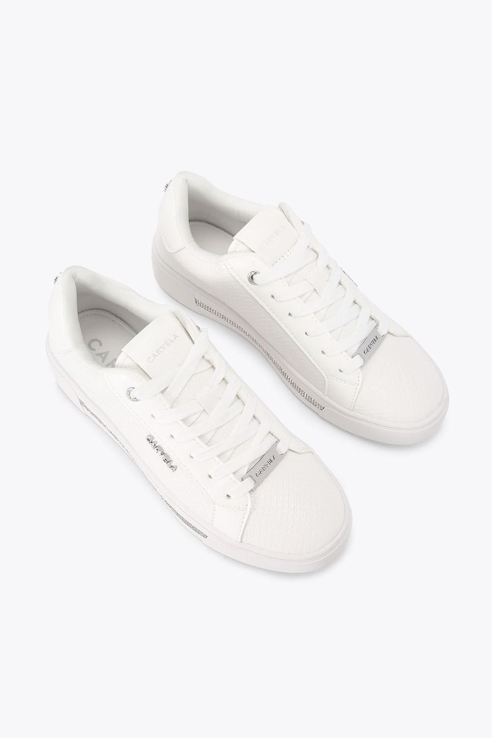 Carvela Women's 'Diamond' Trainers in White