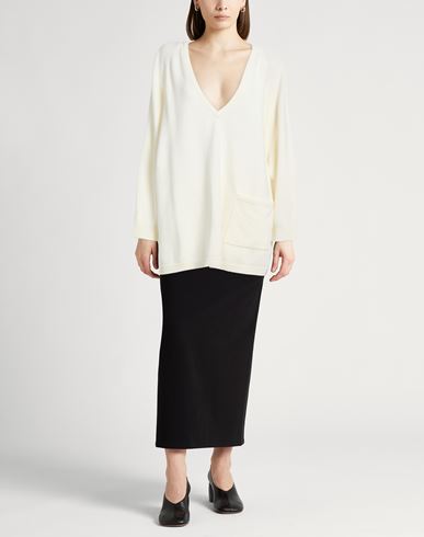 Woman Sweater Off white Size XL Wool, Cashmere