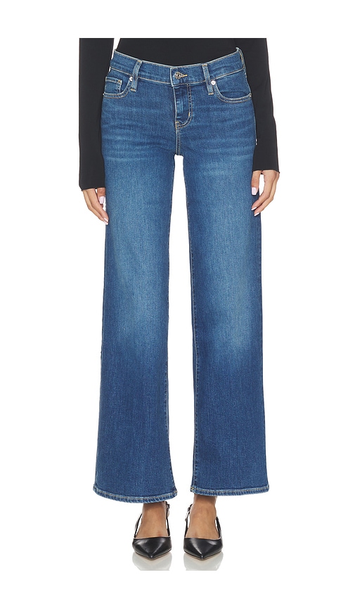 FRAME Low Rise Le Slim Palazzo Jeans in Blue. - 23 also , 25, 26, 33, 27, 28, 29, 30, 31