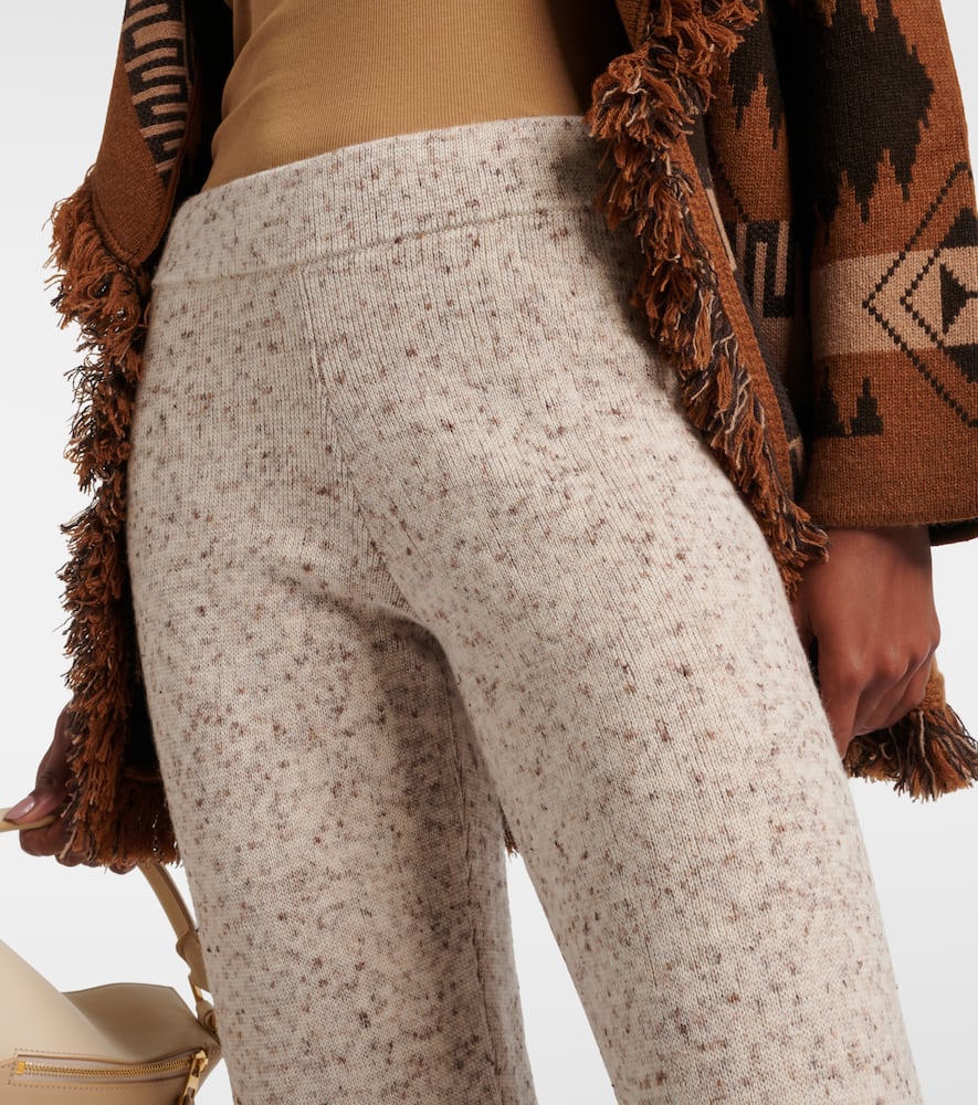 Alanui Dreamscape fringed wool-blend pants