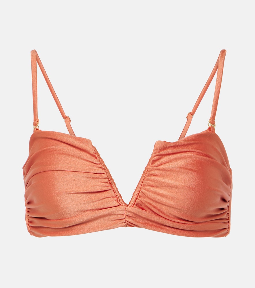 Calla bandeau bikini top