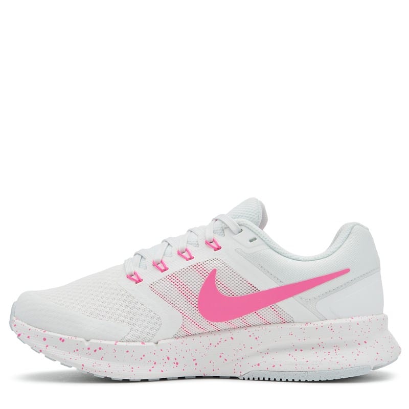 Women's Run Swift 3 Running Shoes (White/Pink)