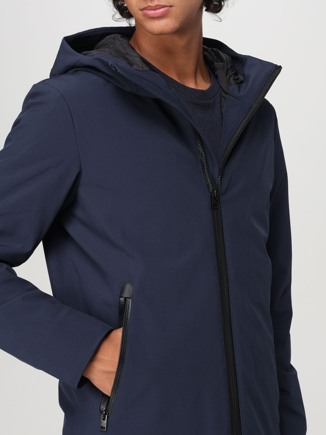 Jacket Men color Blue