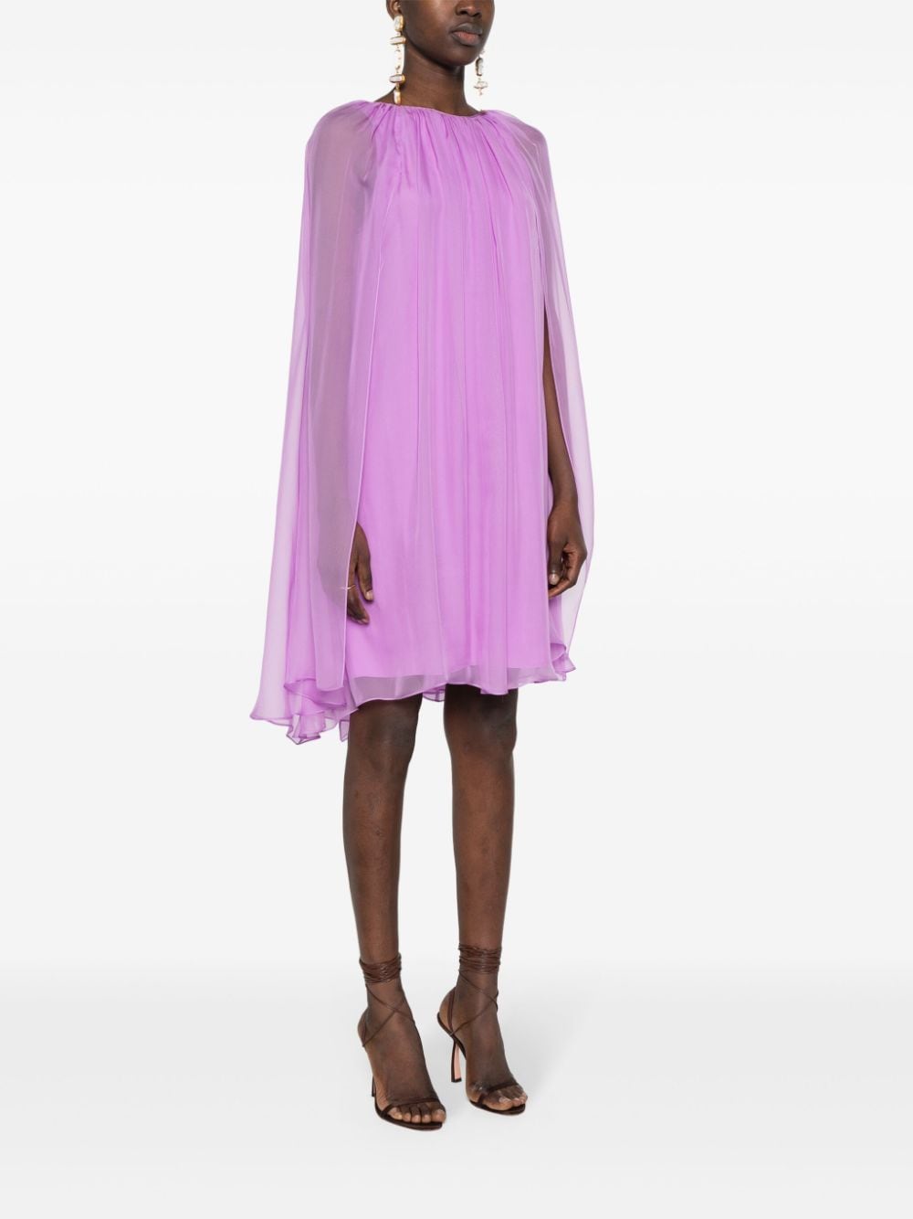 Max Mara Pianoforte Silk Midi Dress