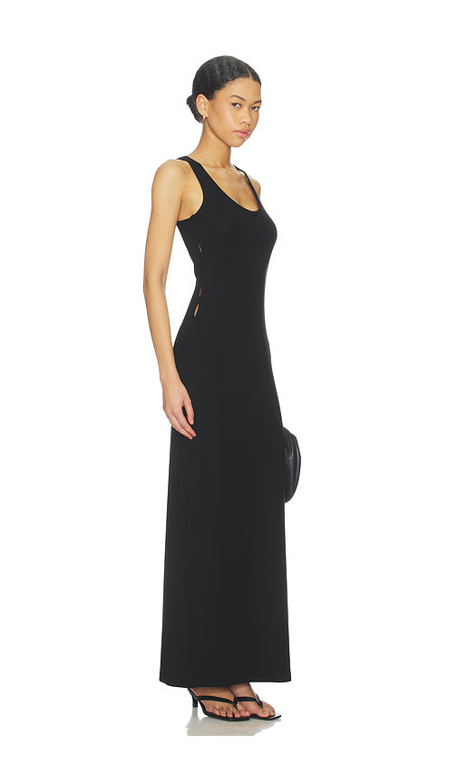 LNA Wade Maxi Dress in Black. M. Also in