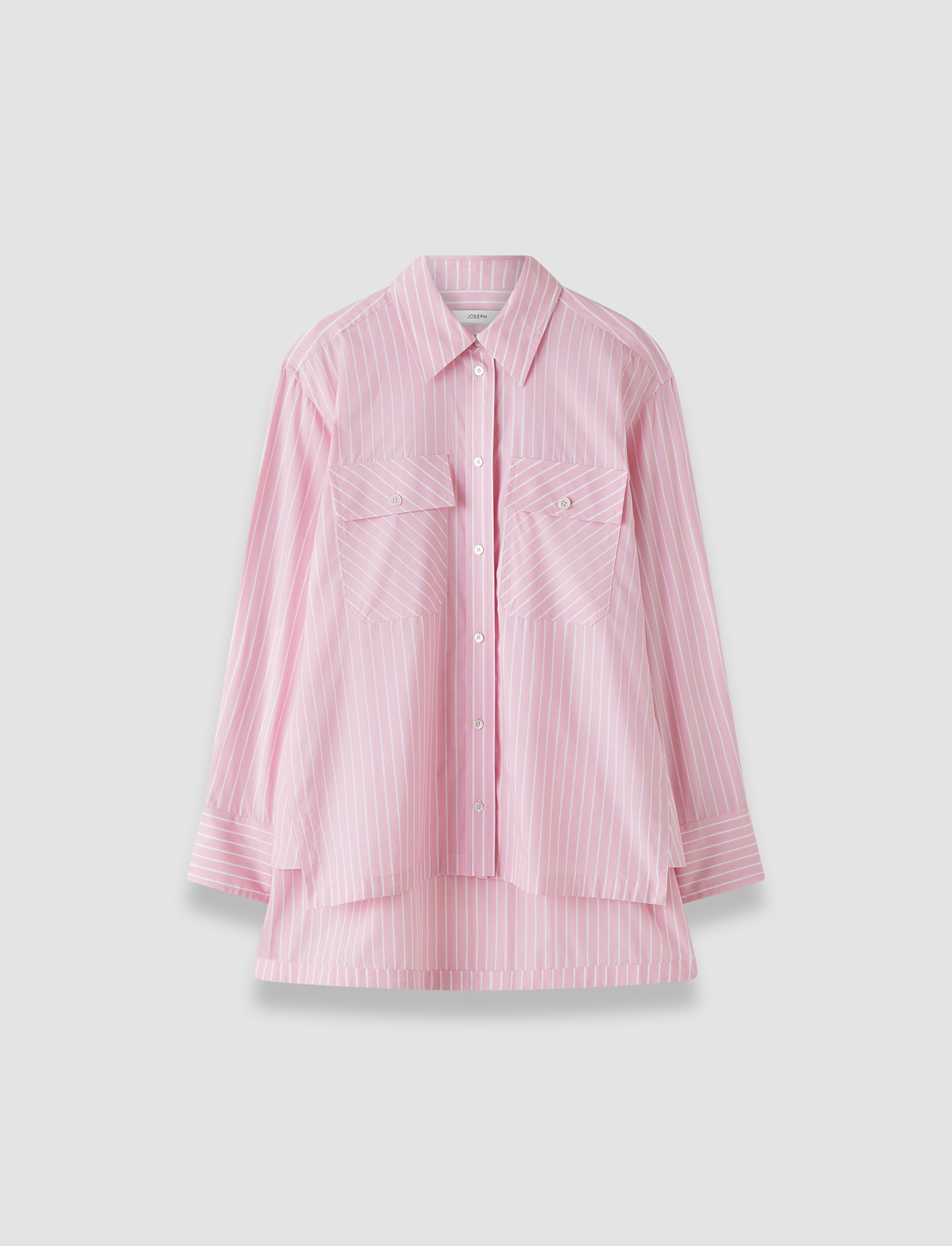Ranya Cotton Stripe Shirt - 38