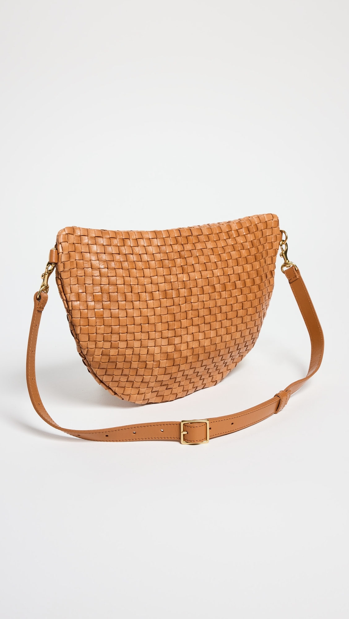 Grande Belt Bag Natural Woven Checker One Size