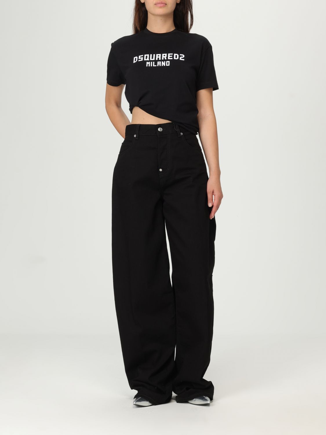 Tapered jeans - Black