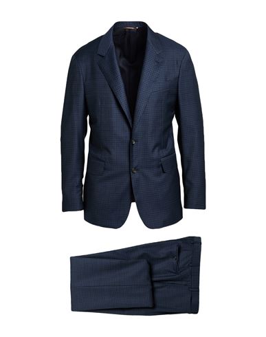 Man Suit Navy Size 44 Wool