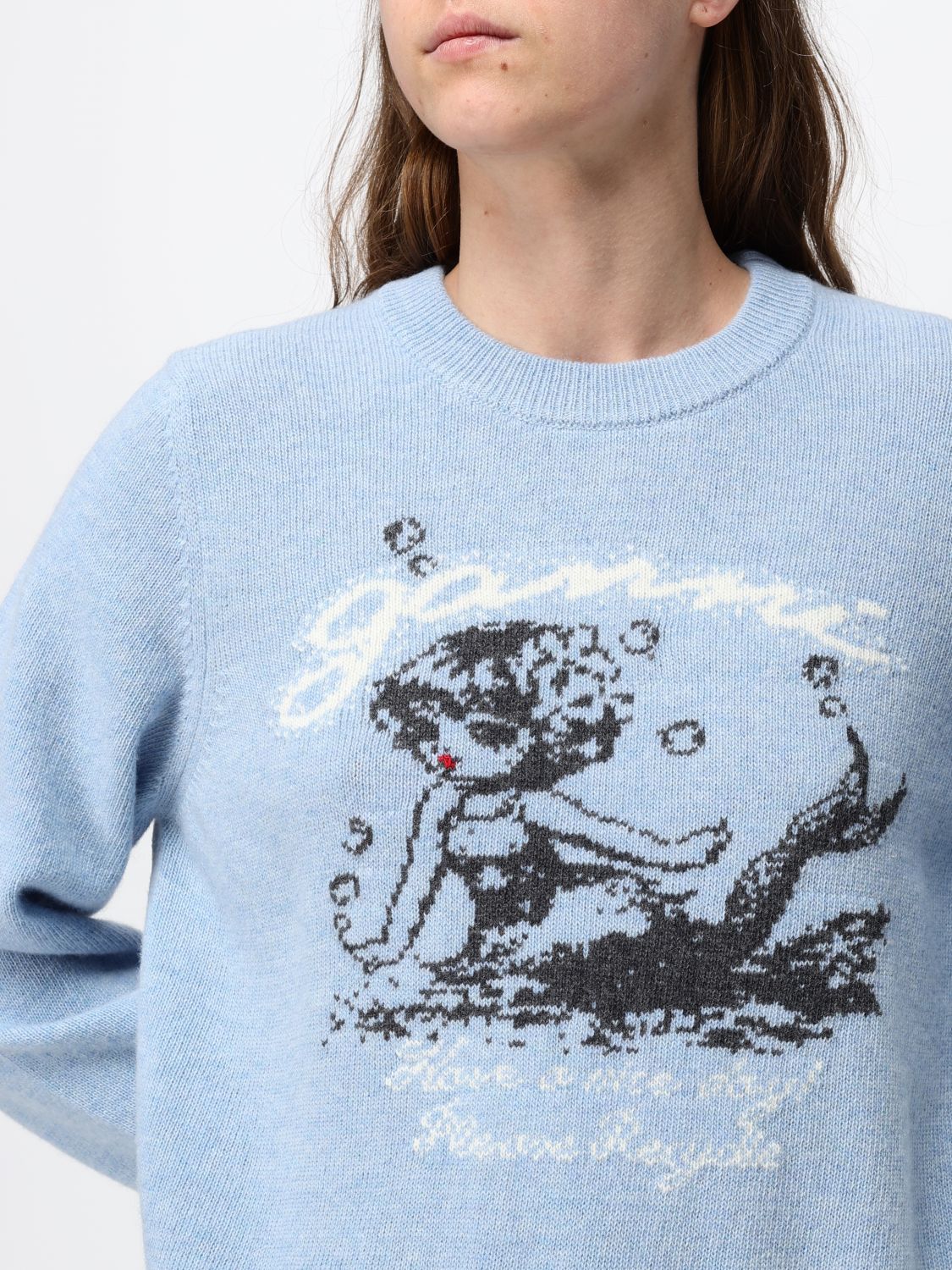Sweater Woman color Blue