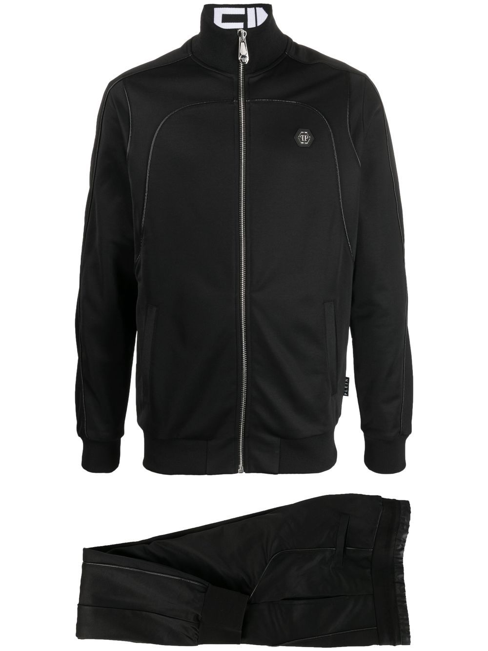 Skull Bones two-piece tracksuit set - Black
