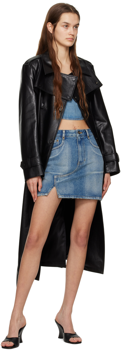 Blue denim camisole