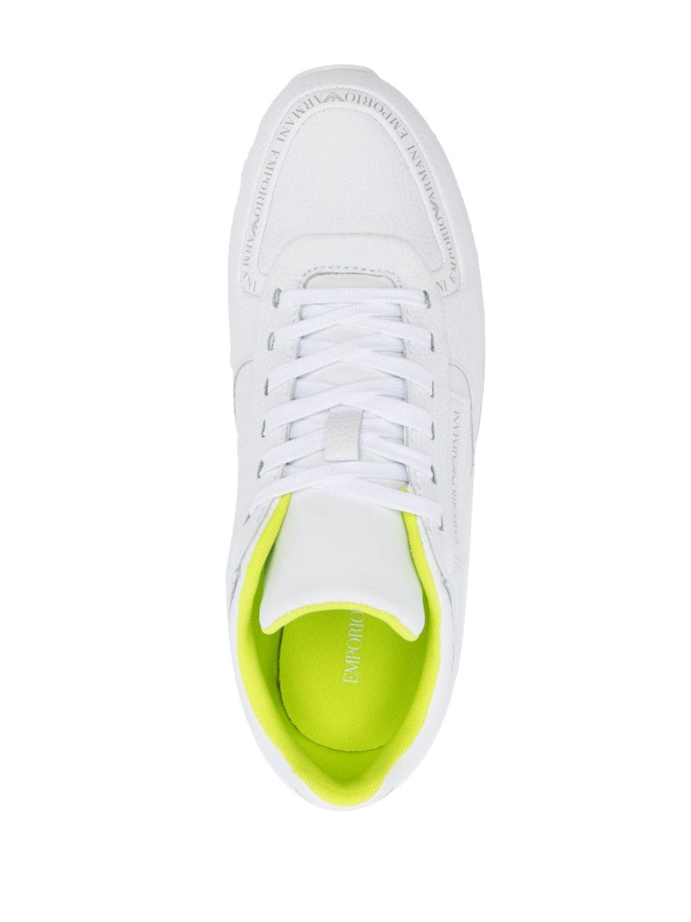 E 'Clat Logo Leather Sneaker