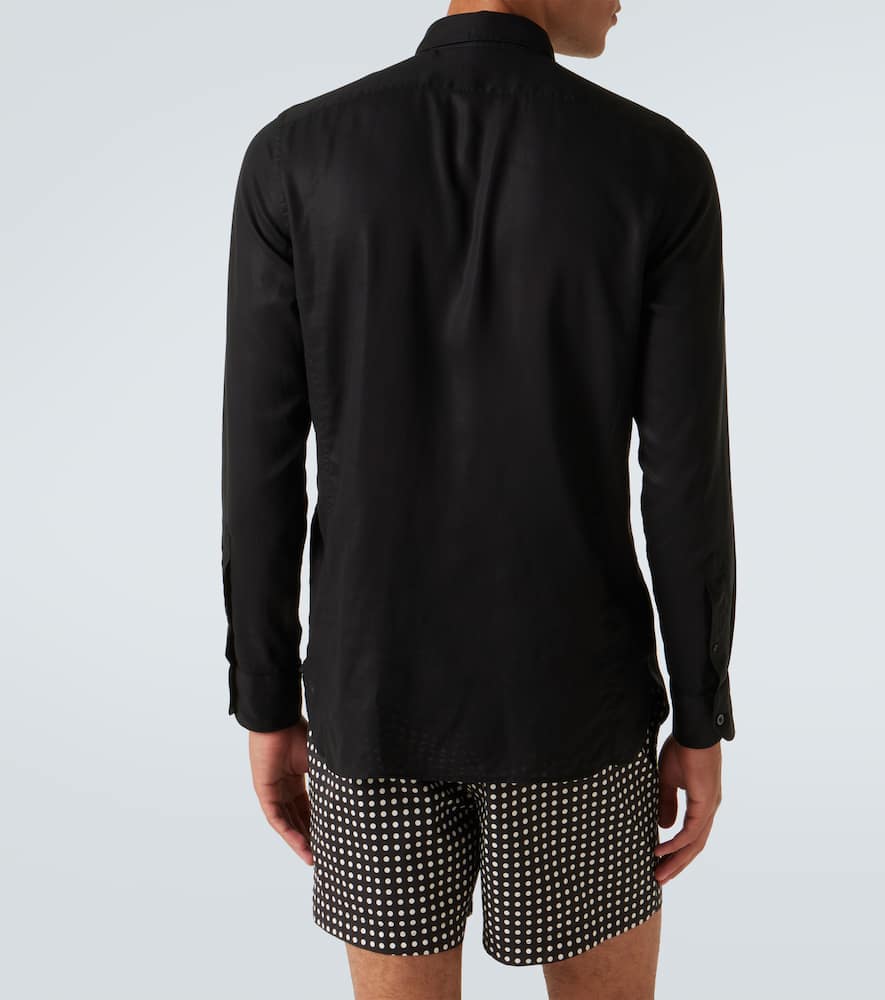 Gabardine shirt