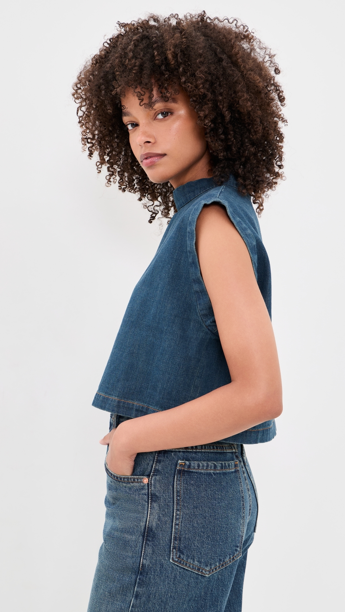 Bacchus Top Muddy Indigo