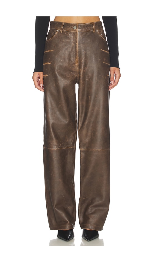 MANOKHI Mojave Pants in Brown. - L also in M