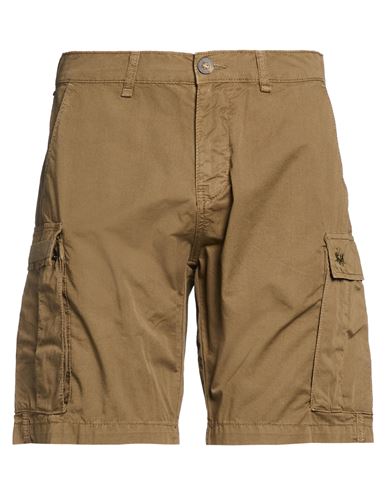 Man Shorts & Bermuda Shorts Khaki Size 33 Cotton