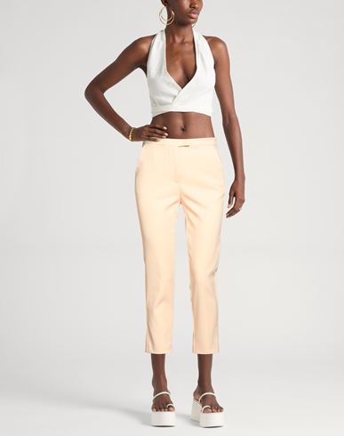 Woman Pants Apricot Size 2 Polyester, Elastane