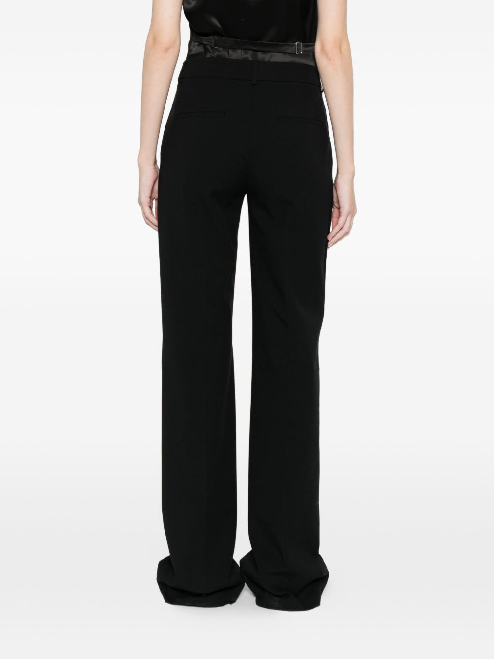 Pantalon large en coton Via Masini