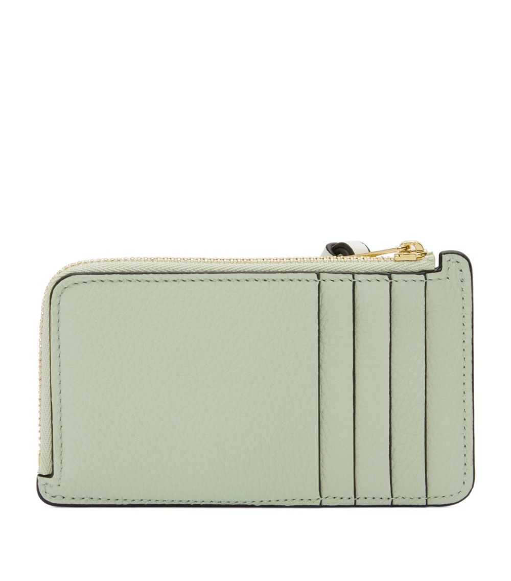 Leather Zipped Card Holder