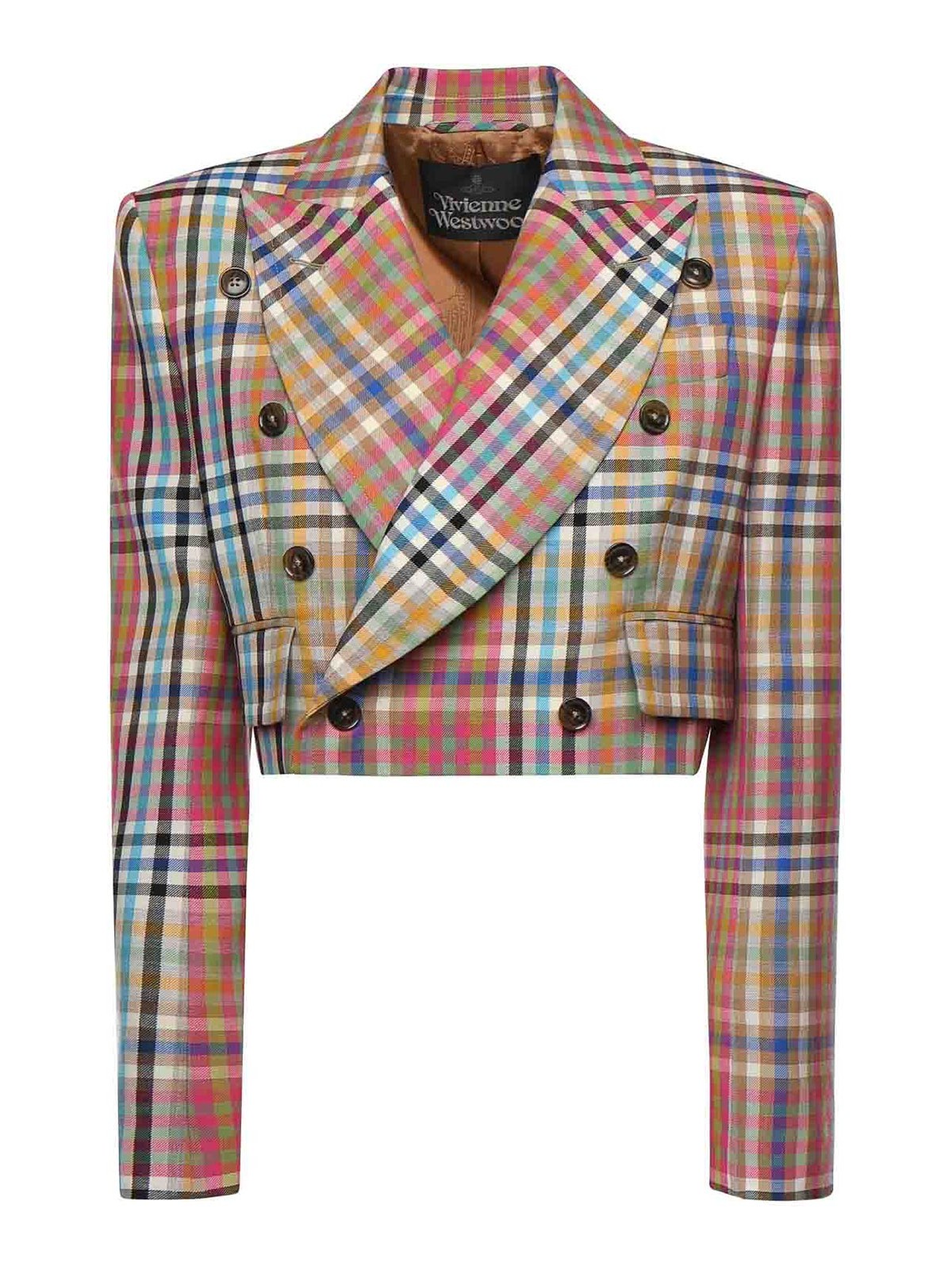 Cropped Wool Blazer