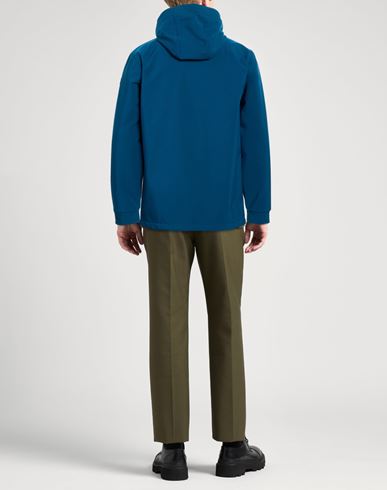 Man Jacket Blue Size XL Polyester, Elastane